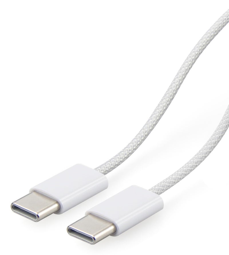 Smays 2ft USB C Cable, 60W Fast Charging, Nylon Braided USB C to USB C Cable for Switch, Galaxy, Pixel, iPad Pro - Image 2