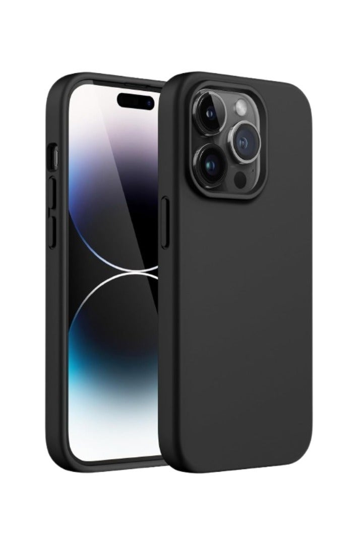 Case Club 3-Pack iPhone 14 Pro Max Case | Shockproof Slim Fit Covers | Luxury Soft Silicone, Transparent & MagSafe Compatible - Image 3