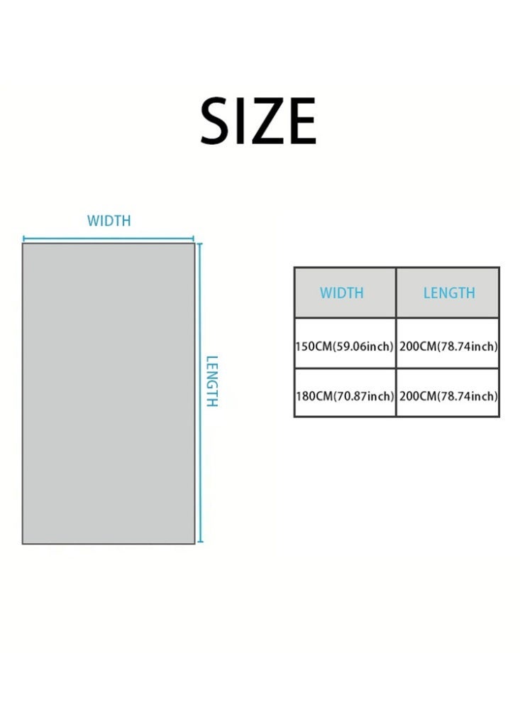 Namalu Machine Washable Quilt, Double-sided Use, Washed Cotton Material Bed Quilt Soft and Breathable Lightweight Blanket for All Season - Image 2