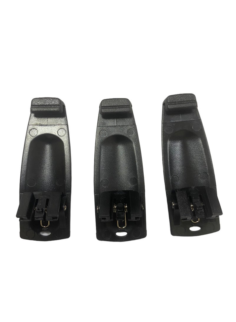 3 pieces Universal Belt Clip for Motorola 777 Portable Radios  - Image 3