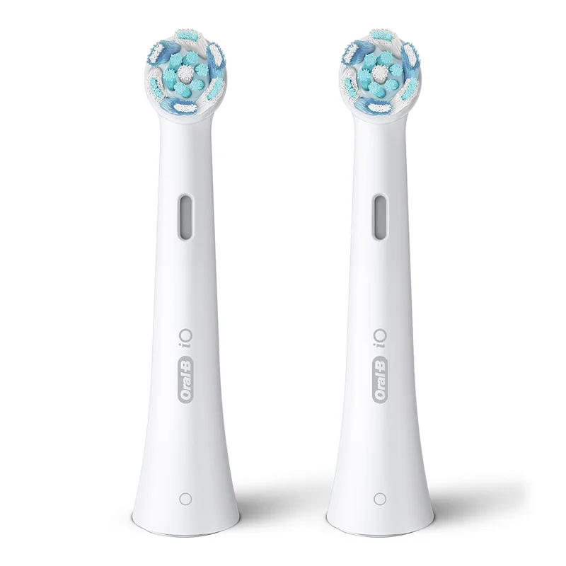 Oral-B Ultimate Clean iO rechargeable Toothbrush Refill brush Heads, Compatiable with all OralB iO handles - White iO RB-CW-2