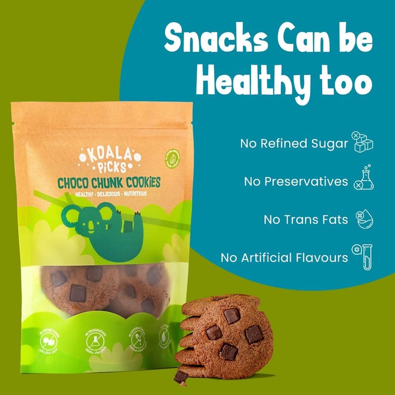KOALA Picks Choco Chunk Cookies 2 x 160g - Image 2