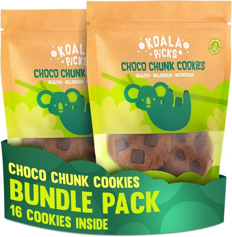 KOALA Picks Choco Chunk Cookies 2 x 160g - Image 1