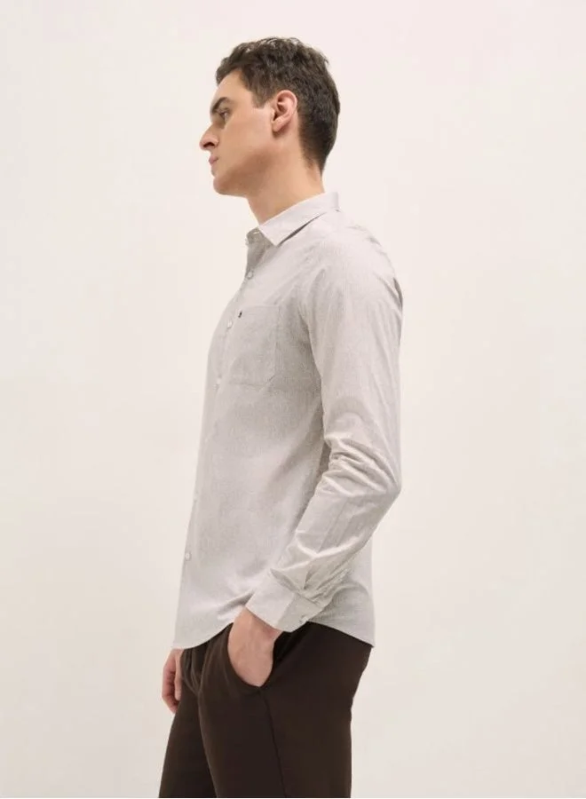 THE BEAR HOUSE Men's Shirt for Casual and Formal Wear | Classic Button-Down Style for Office, Daily Use, Travel, Events & All-Season Outfits | Versatile & Stylish Wardrobe Essential for Every Occasion