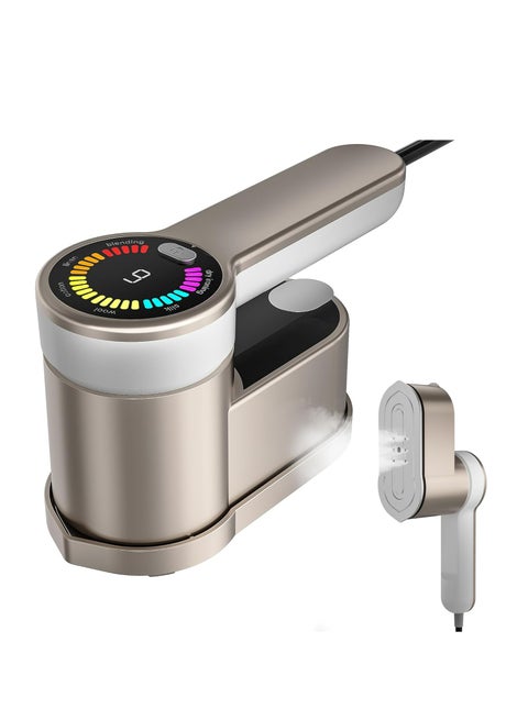 1200W Steamer for Clothes, Garment Steamer, Travel Garment Steamer with 6 Modes, Digital Display Fast Heating Portable Mini Handheld Clothes Steamer Ironing Machine for Home Travel