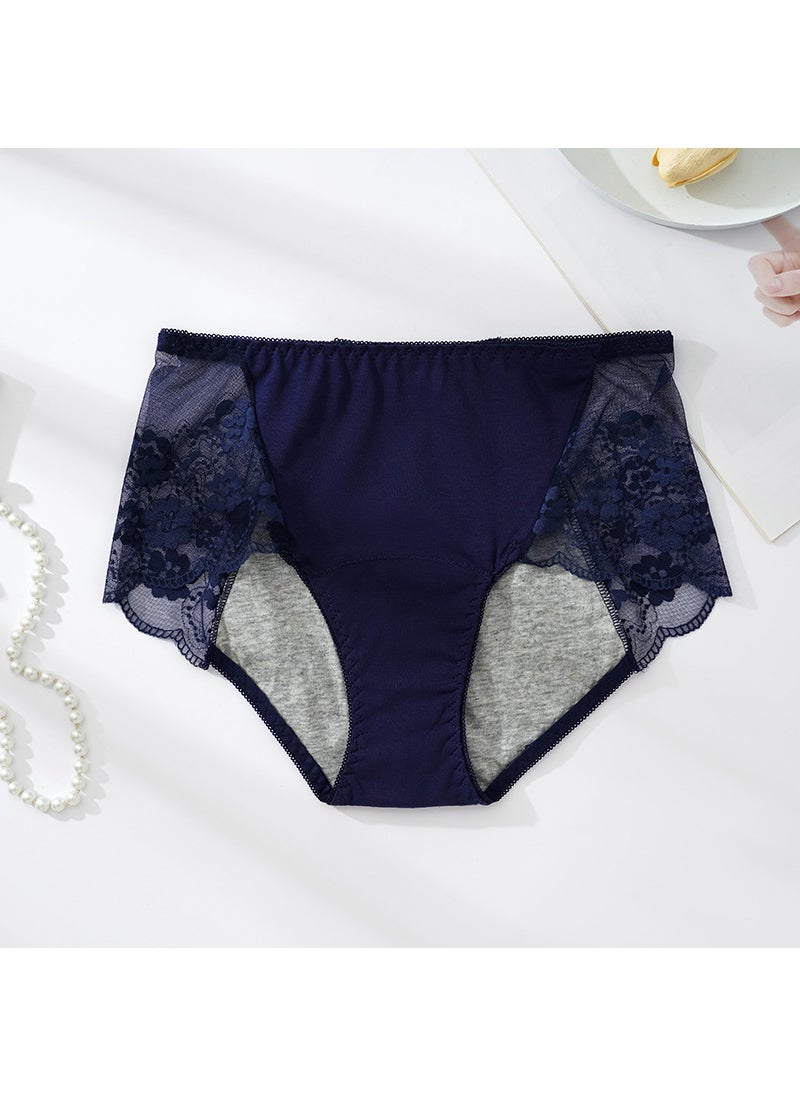 Generic Extended Lace Leakproof Menstrual Panties skin color  - Image 3