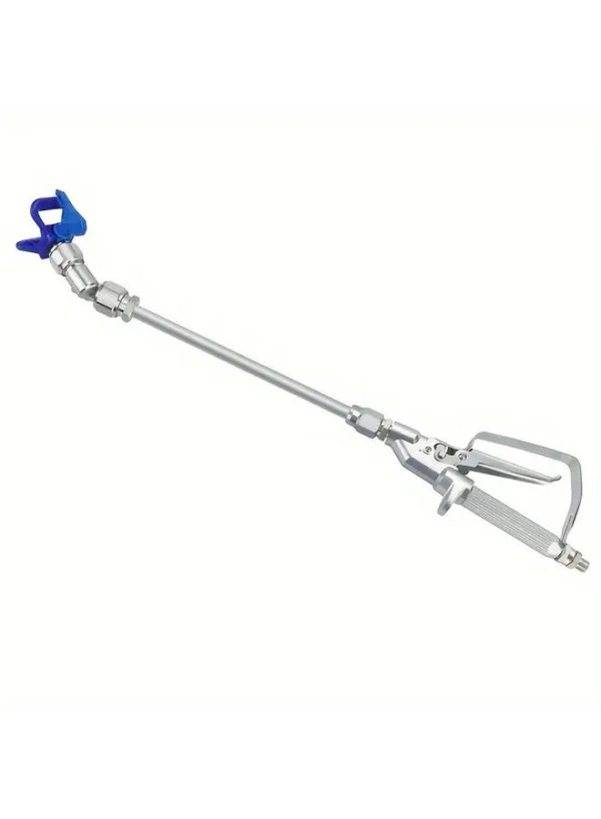 1pc Airless Spray Gun Straight Handle Set A Metal 26cm 10 2in 11 5cm 4 5in High Pressure Power Painting Tool - Image 2