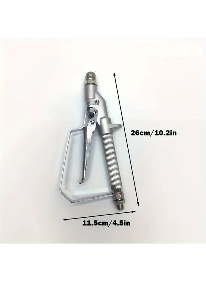 1pc Airless Spray Gun Straight Handle Set A Metal 26cm 10 2in 11 5cm 4 5in High Pressure Power Painting Tool - Image 3