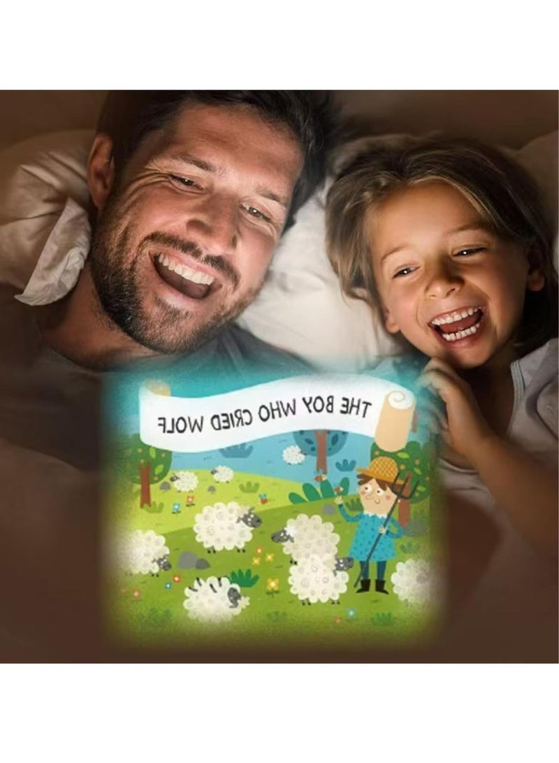 Kids Multifunctional Story Projector, Night Lights Projector Storybook Toy With Adjustable Focal Length, Safe And Durable Educational Toys For Boys And Girls, (1pc)  - Image 4