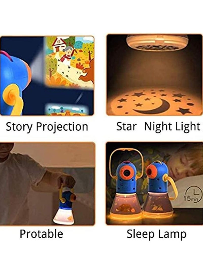 Kids Multifunctional Story Projector, Night Lights Projector Storybook Toy With Adjustable Focal Length, Safe And Durable Educational Toys For Boys And Girls, (1pc)  - Image 3