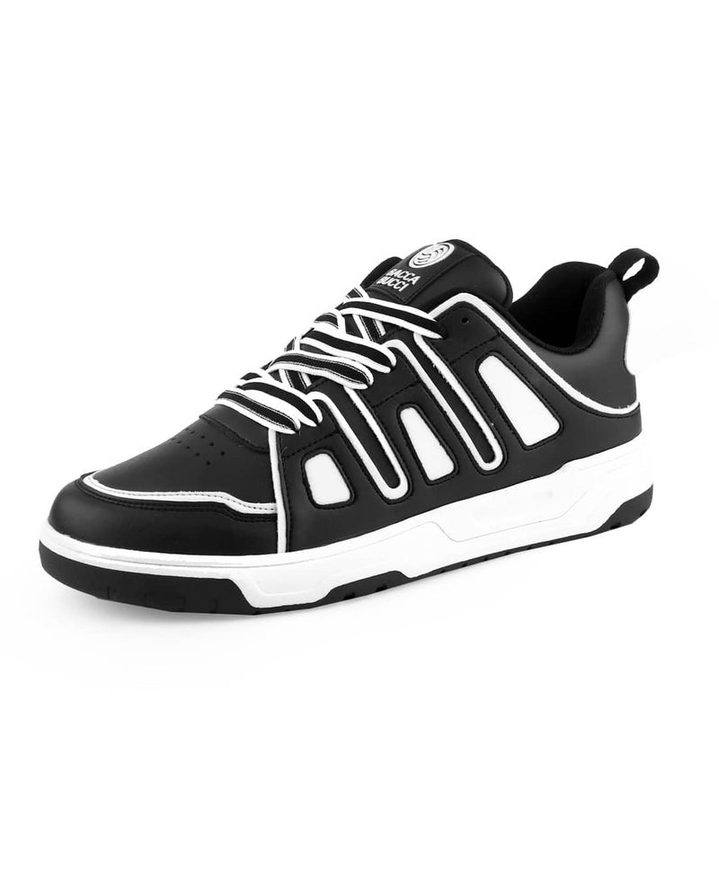 Bacca Bucci Mens Metrolites: Urban Pulse Edition, The Epitome of Comfort Meets Street-Style Elegance Sneaker Black, 6 UK - Image 1