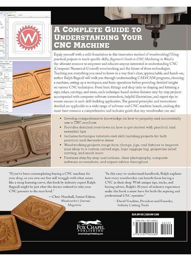 Beginners Guide To Cnc Woodworking Understanding The Machines Tools And Software Plus Projects T  - Image 2