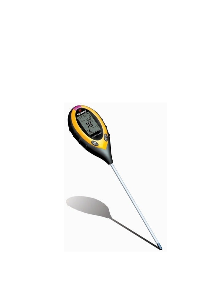 4-In-1 Soil Nutrient Content Detector High Precision Instrument for Plants Soil Survey, Measuring Light, Temperature, Humidity, and pH - Image 4