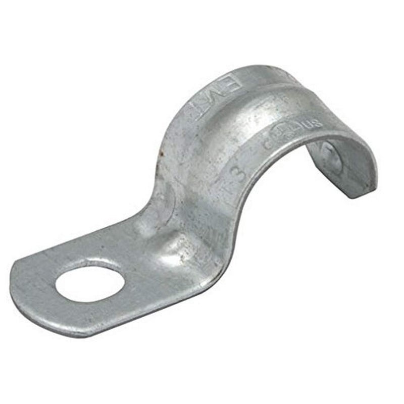 Hubbell RACO 2082B25 Strap, EMT, 1/2-Inch Trade Size, (1) Hole, Steel, 25-Pack,Gray - Image 5