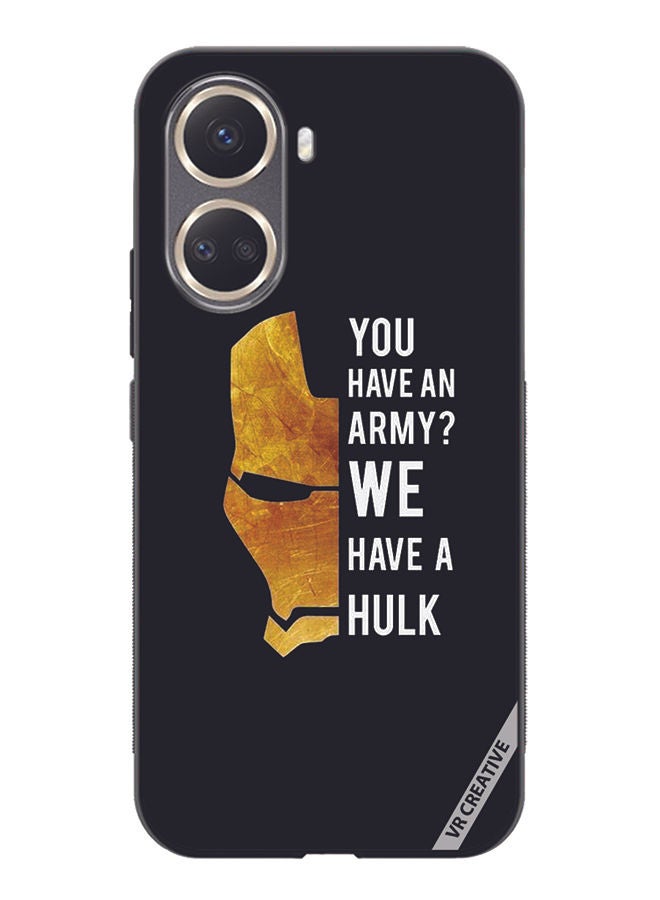 VR CREATIVE Protective Case Cover For Huawei Nova 10 SE Hulk Caption Design Multicolour - Image 1