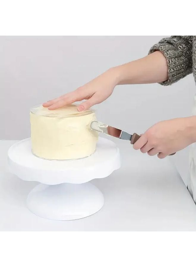 10 Inch Round Clear Cake Sheet Durable Plastic Baking Mold for Christmas Thanksgiving Weddings - Image 5