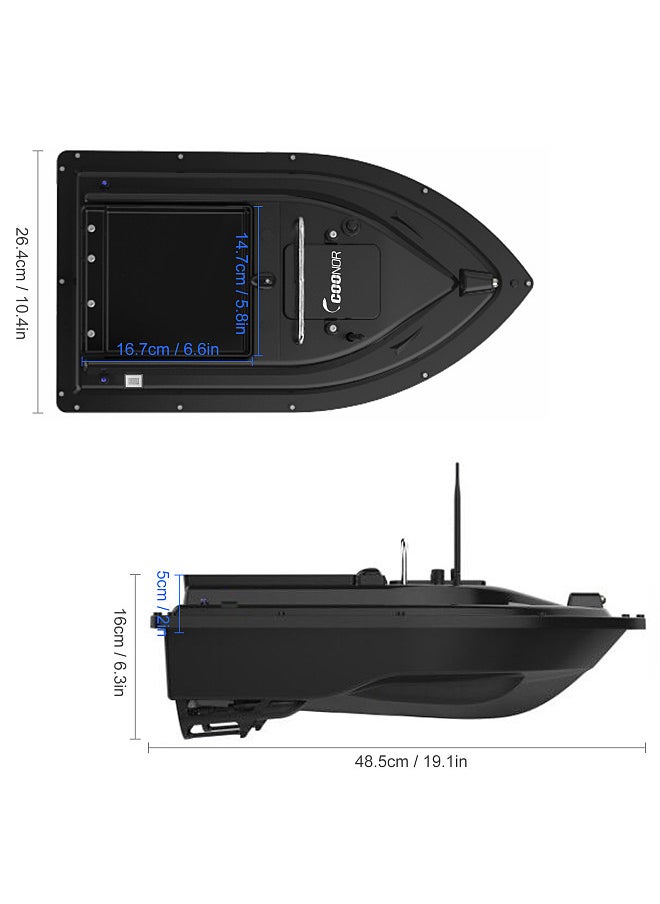 Generic GPS Fishing Bait Boat with Large Bait Container Automatic Bait Boat with 400-500M Remote Range  - Image 4