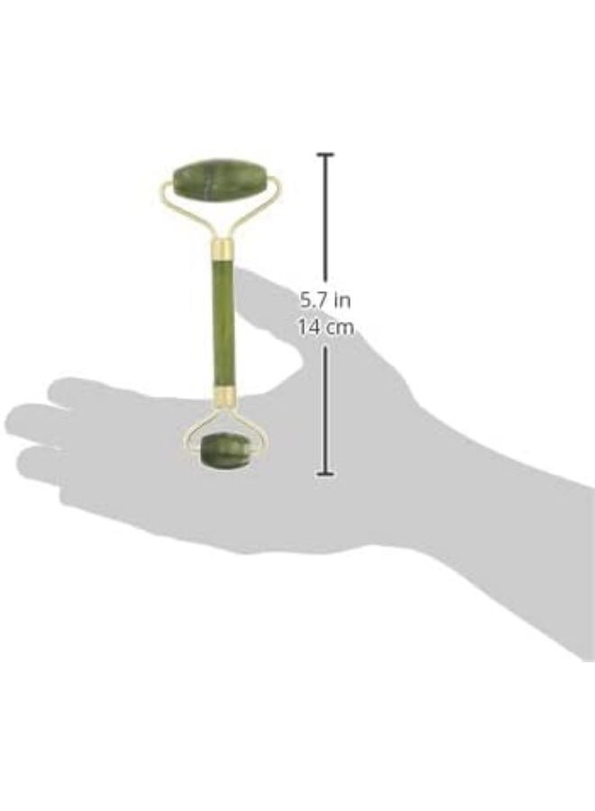 مجموعة أدوات تدليك الوجه غوا شا من اليشم الطبيعي للوجه والجسم بالكامل - بكرة تدليك اليشم الطبيعية - Image 3