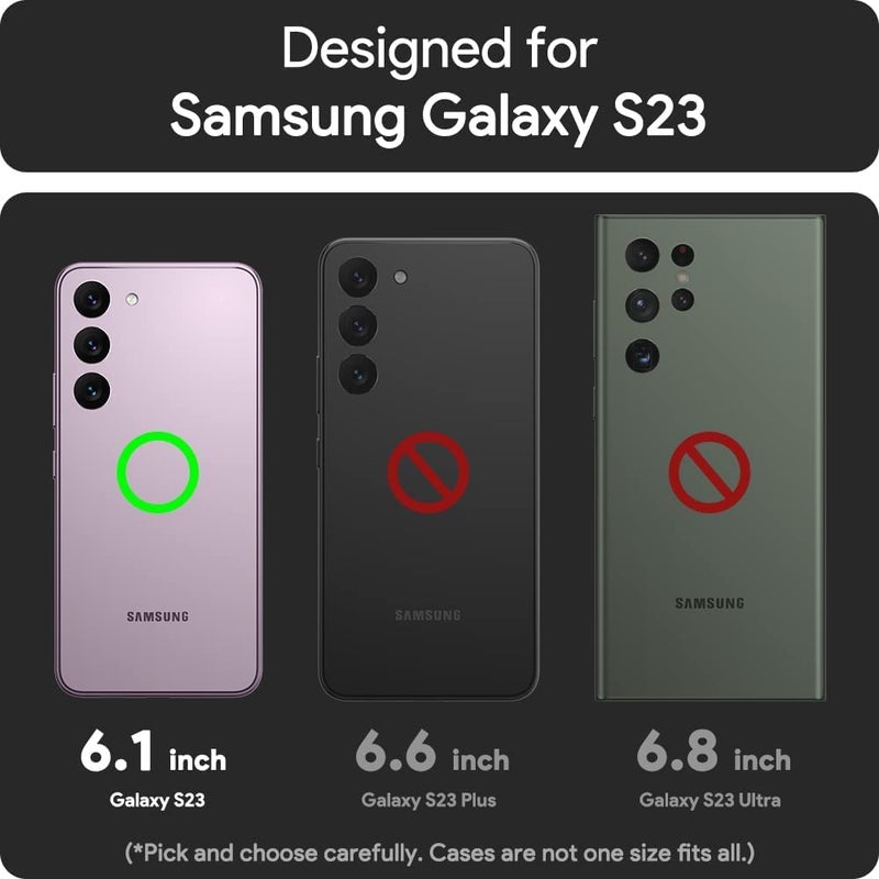 Nishtech غطاء خلفي شفاف هجين ناعم رفيع مضاد للغبار لجهاز سامسونج جالكسي S23 5G (2023) مع حماية الكاميرا - Image 3