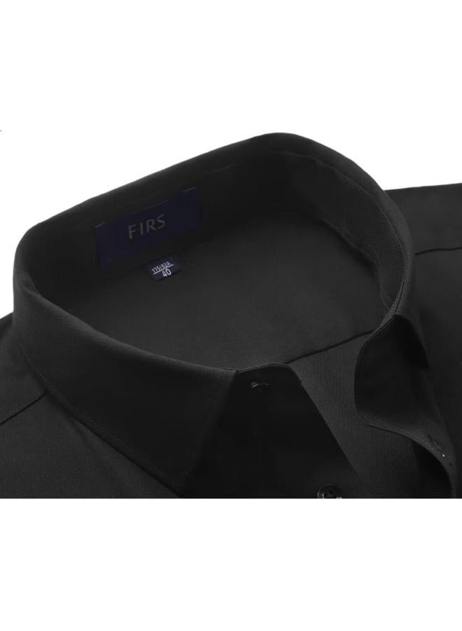 Firs 30% Modal Shirt, Long Sleeve, Soft, Wrinkle-Resistant, Pill-Free, Lint-Free, Business Casual Blouse For Spring And Autumn - Image 3