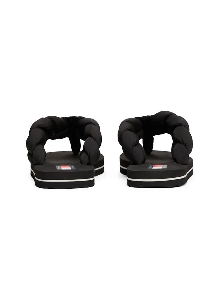 TOMMY JEANS Braided Thong Beach Sandals