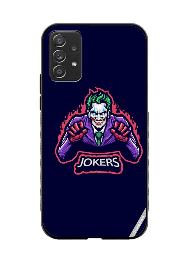 Protective Case Cover For Samsung Galaxy A32 5G Joker Design Multicolour