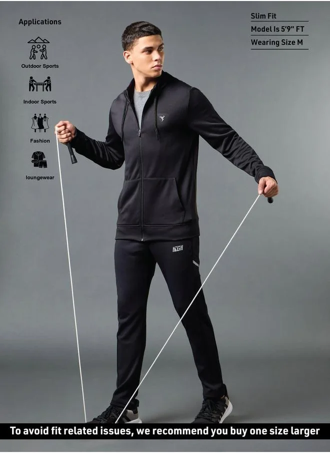 Technosport SOLID HOODIE WITH ZIP