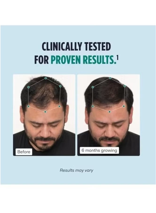 Nutrafin Nutrafol Men's Hair Growth Supplements, Clinically Tested for Visibly Thicker Hair and Scalp Coverage, Dermatologist Recommended - 1 Month Supply - Image 5