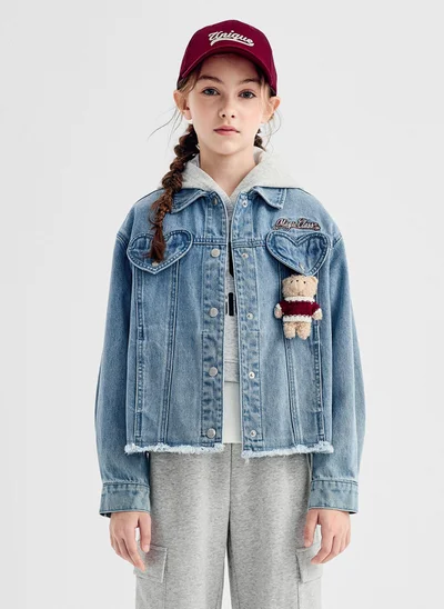 Balabala Kids Girl Denim jacket