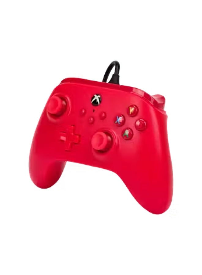 باور أيه Wired Controller for Xbox - Red - Image 5