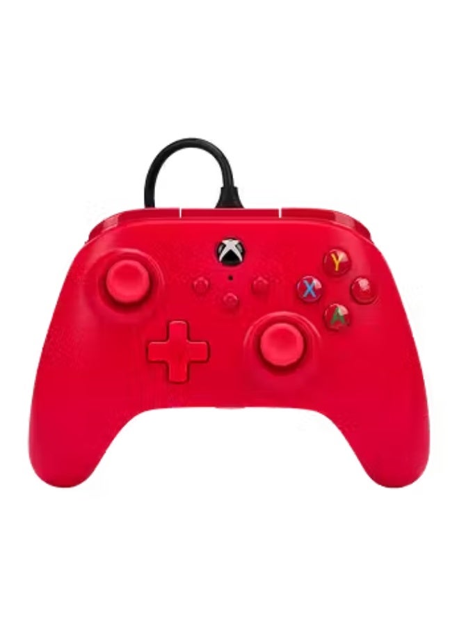 باور أيه Wired Controller for Xbox - Red - Image 1