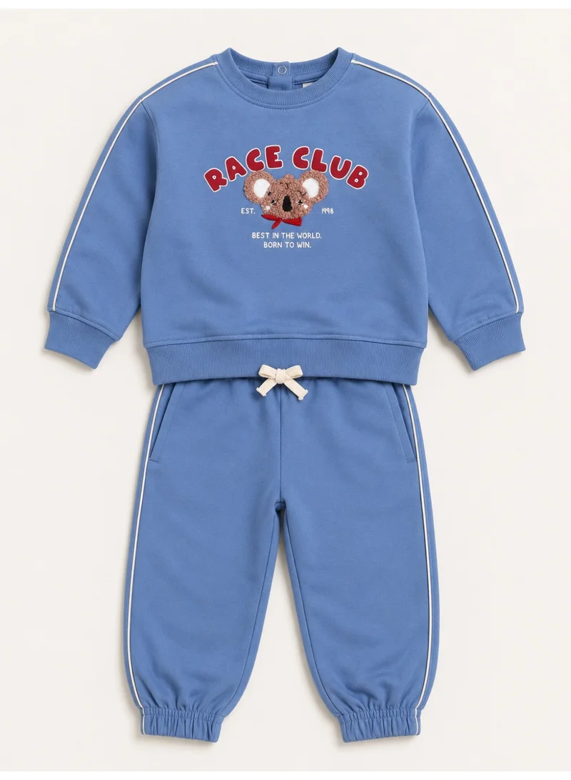 فكتور اند جين Boys 2-Piece Graphic Sweatshirt & Jogger Pants Set