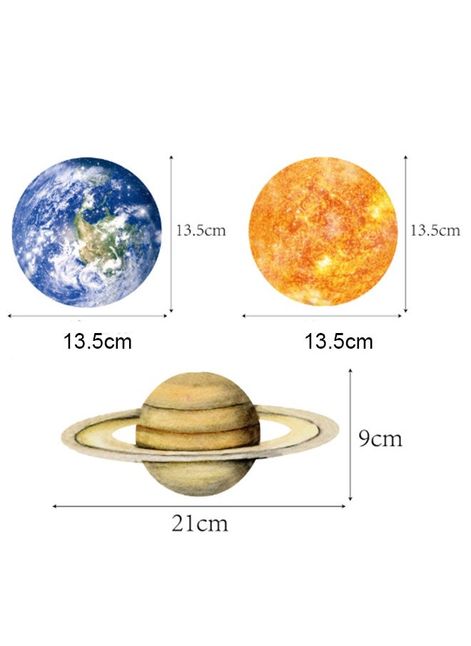 Bukela Space Hanging Decor, Solar System Hanging Swirl Party Supplies, Space Happy Birthday Banner for Boys Girls Kids, Space Themed Planets Party Favor Supplies 30PCS, Birthday Party Decoration  - Image 2