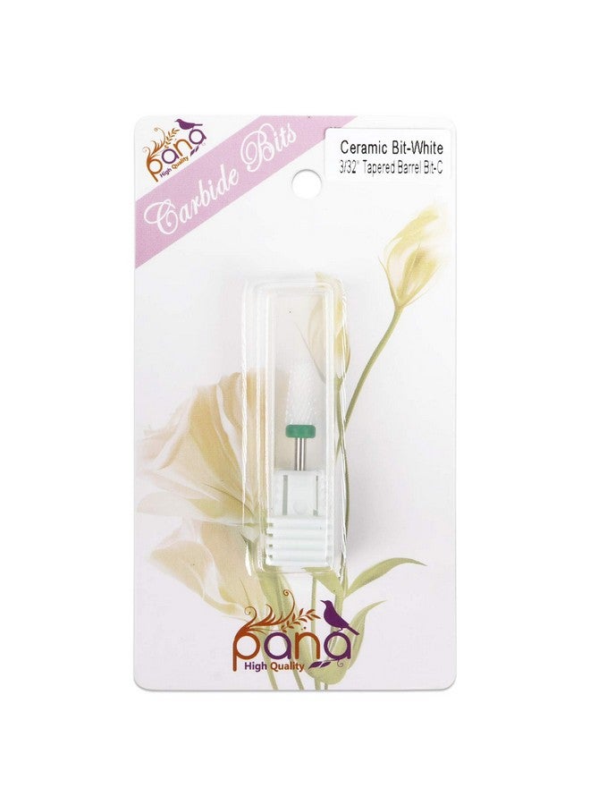 بانا لقمة سيراميك برميلية مدببة 3/32 حجم عرقوب (حبيبات خشنة من السيراميك) إزالة سريعة من الأكريليك أو الجل الصلب لقمة مثقاب للأظافر لصالون مانيكير وباديكير للمحترفين أو المبتدئين - Image 3