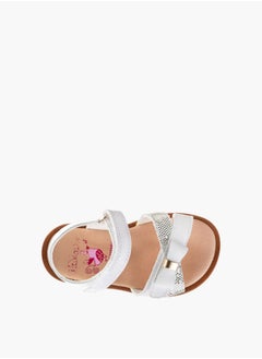 Pablosky Girls Strap Sandals With Hook And Loop Closure  - Image 4