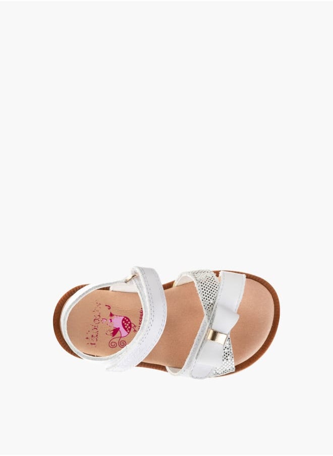 Pablosky - Girls Strap Sandals With Hook And Loop Closure - Image 1
