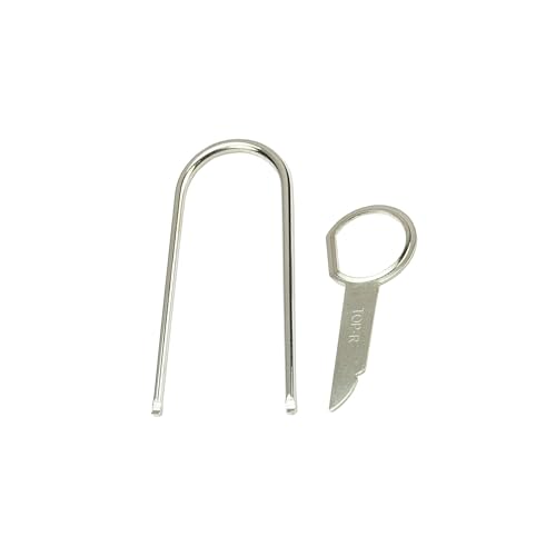 Scosche DT1 Automotive Car Radio DIN Removal Tool Kit - Essential Factory Radio Removal Keys - Stereo Removal Pry Tool Set - Audi, Ford, Mercedes, VW and More - Compact Car Audio Installer Equipment - Image 3