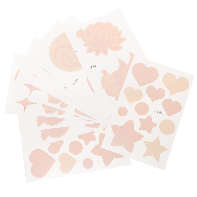 10 Sheets Temporary for Adults Realistic Scar Concealer Halloween Cute Temporary Temporary for Women - Image 4