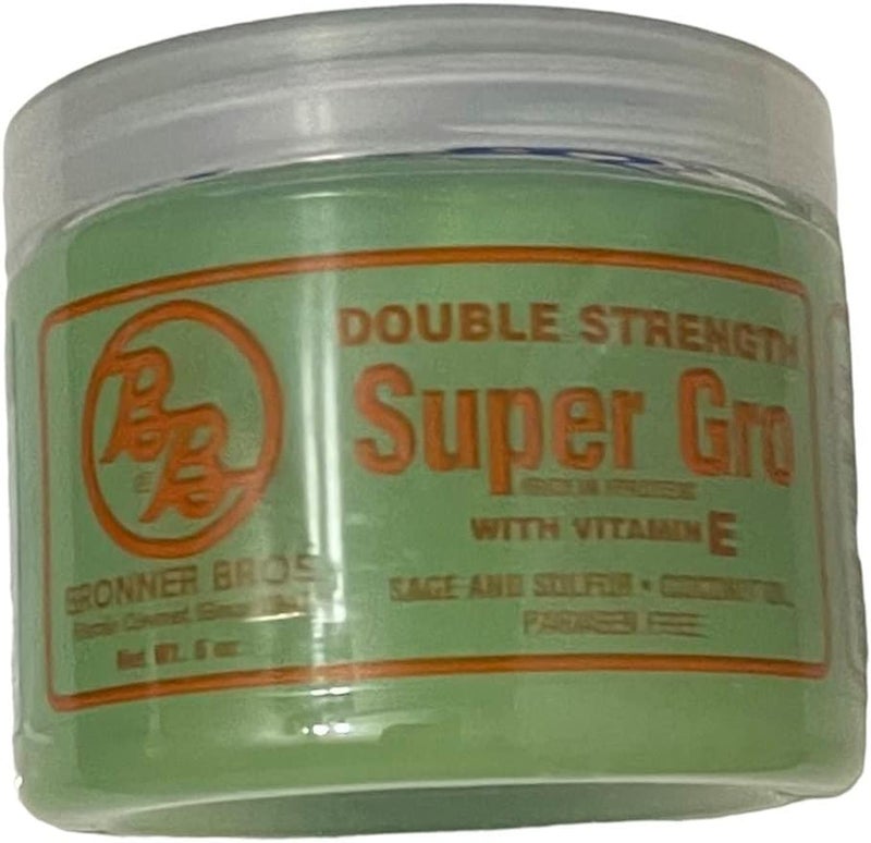 Bronner Bros BB Super Gro with Vitamin E, Double Strength Hair Conditioner, 6-Ounce Canister - Image 3