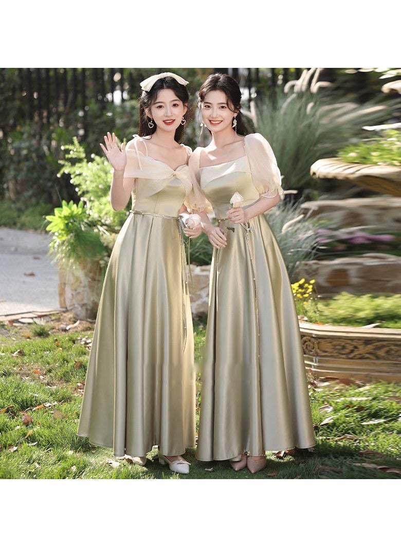 KUYING New Fashionable and Elegant Bridesmaid Dress  - Image 4