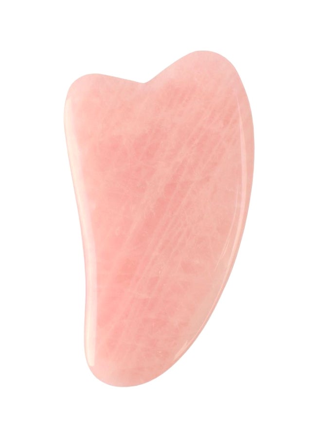 WHITE LOTUS Rose Quartz Gua Sha Pink 