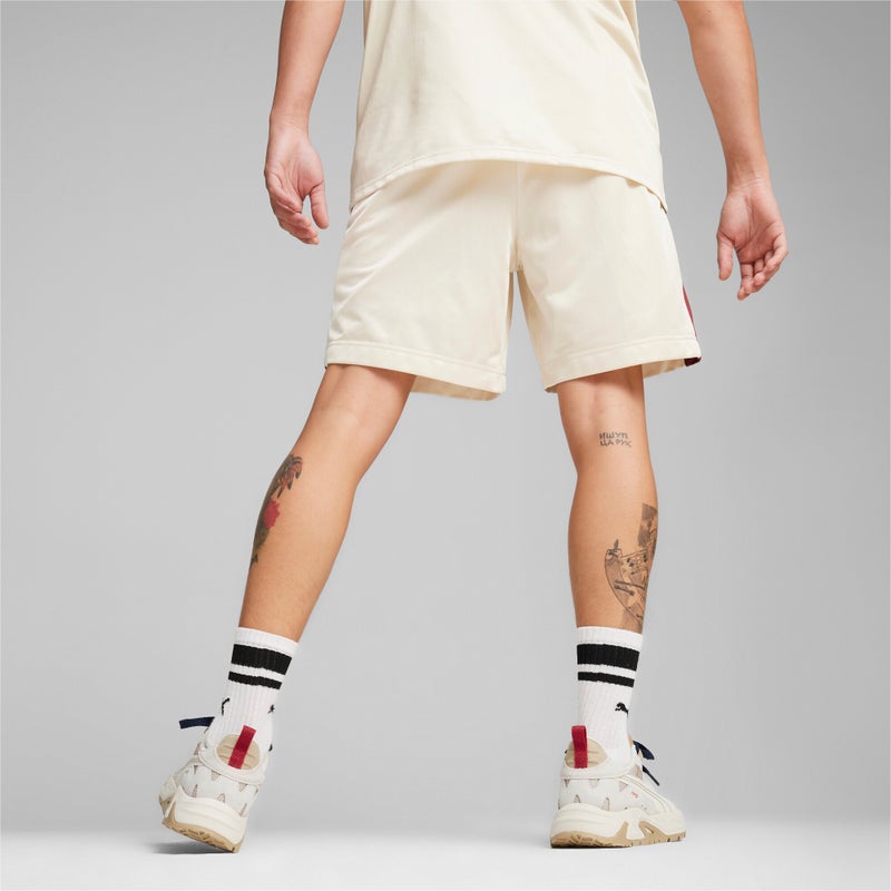 PUMA T7 Relaxed Fit Mens White Shorts - Image 5