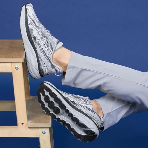 AVANT Men's Storm Grey/Black Running Shoe - 9 UK (AVMSH119CL01UK9) - Image 3