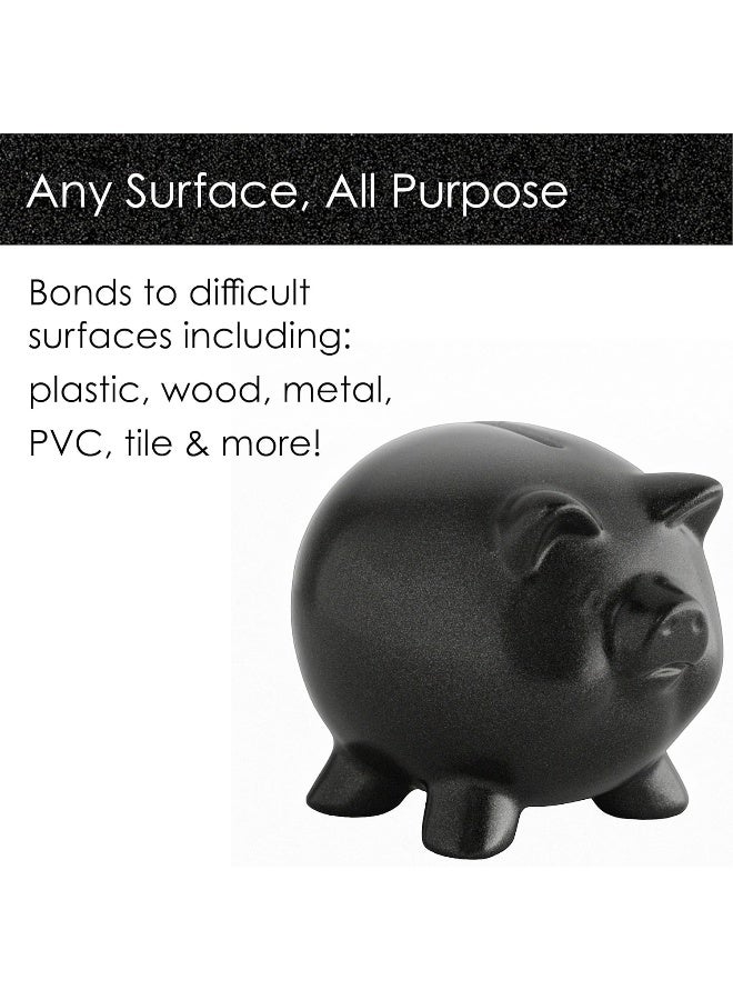 Krylon Fusion All-In-One Adhesive Spray Paint for Indoor/Outdoor Use, 12 oz, Black - Image 2