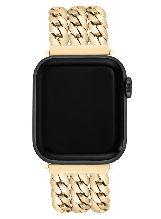 ANNE KLEIN سوار سلسلة موضة لساعات آبل، آمن، قابل للتعديل، بديل لسوار ساعة آبل، يناسب معظم المعاصم - Image 1