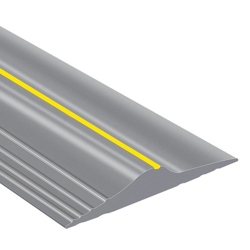10Ft3M Universal Garage Door Rubber Threshold Strip Weatherproof Seal Strip DIY Weather Stripping Replacement Not Include Adhesive Grey