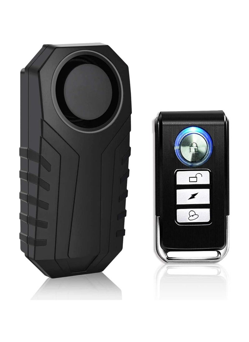 Generic Bike Anti-theft Alarm, alarm, Alarm with Remote Control, 3 Ringtones and Levels of Sound, SOS Prompt, Suitable for Bicycles, Motorcycles, Electric Scooters, Mopeds, Etc  - Image 2