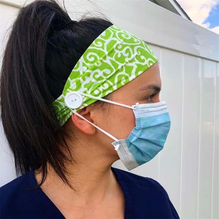 Cross Turban Hat Women Chemo Cap Polyester - Image 2