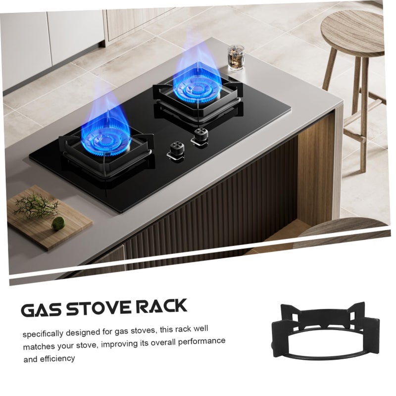 Non Slip Wok Ring Gas Stove Pan Support Holder Replacement Easy Install Iron - Image 4