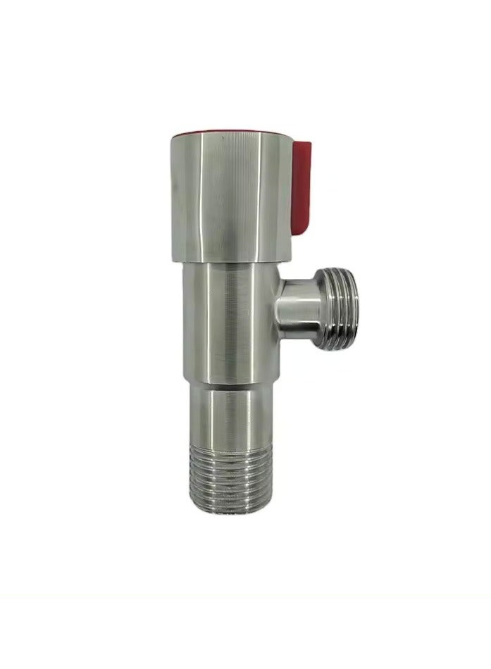 "Modern Solid Brass Angle Valve | Cold and Hot Water Control for Bathroom & Kitchen Sink" - Image 2